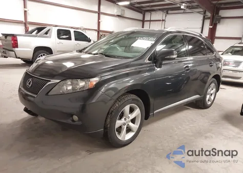 2010 Lexus Rx 350 из США, поврежденный, VIN 2T2BK1BA5AC072927